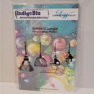 Nwt IndigoBlu Limor Webber Signature Stamp Range Industrial Lamps